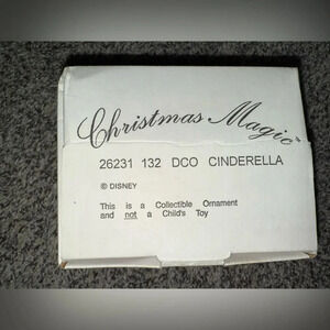 Disney collectible ornament DCO Cinderella